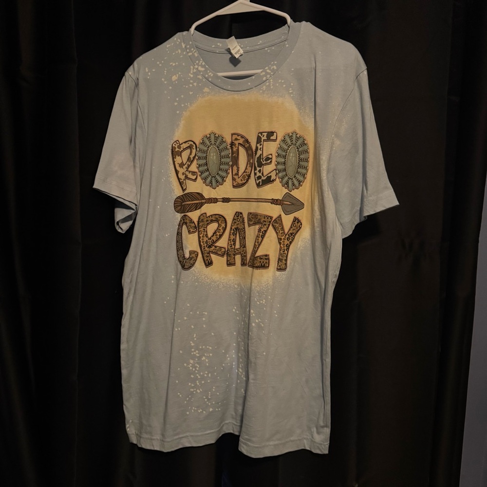 ✨ Bella + Canvas Rodeo Crazy Graphic Tee | Size L ✨ - Picture 2 of 7